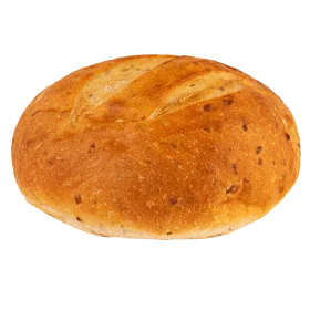 Golden-Brown Rustic Artisan Bread Clipart - Freshly Baked Wholesome Loaf