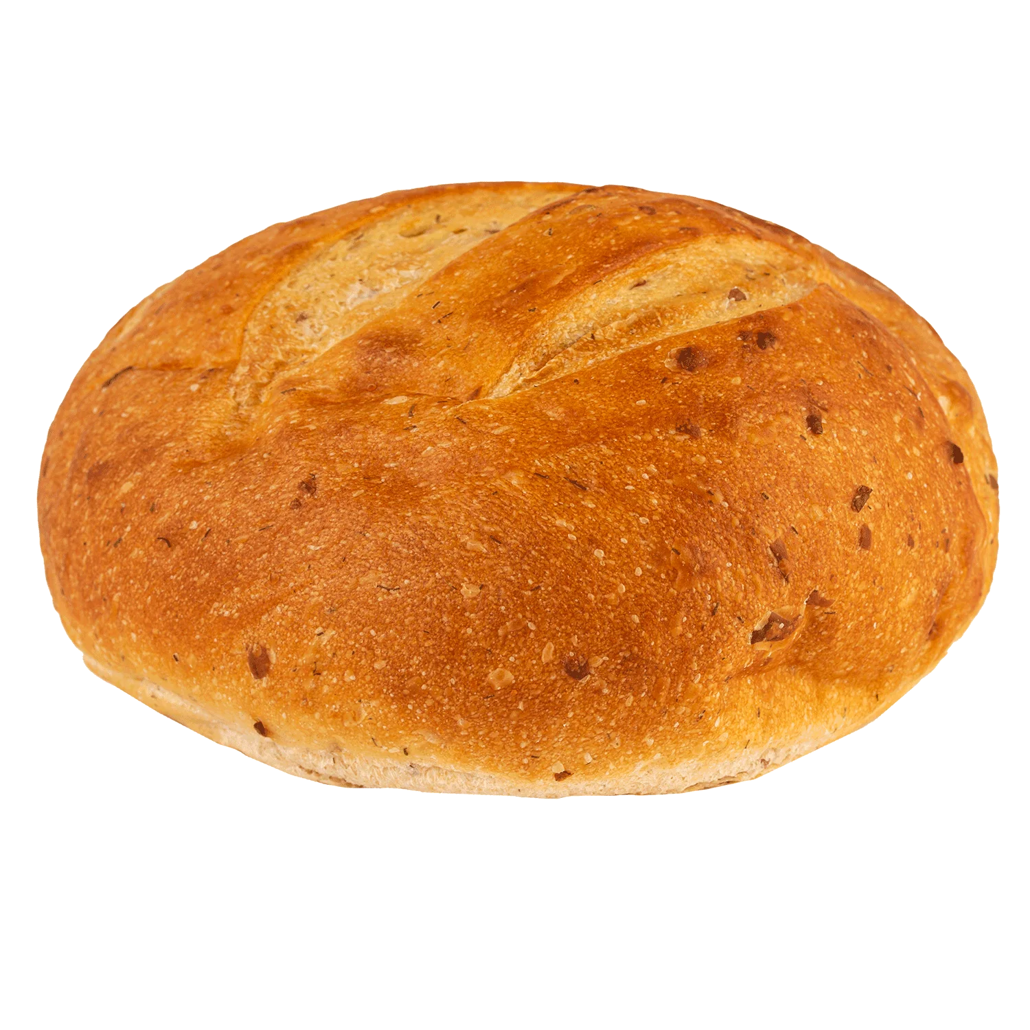Golden-Brown Rustic Artisan Bread Clipart - Freshly Baked Wholesome Loaf