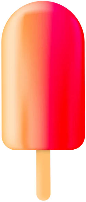 Refreshing Summer Delight: Colorful Gradient Popsicle Clipart Design