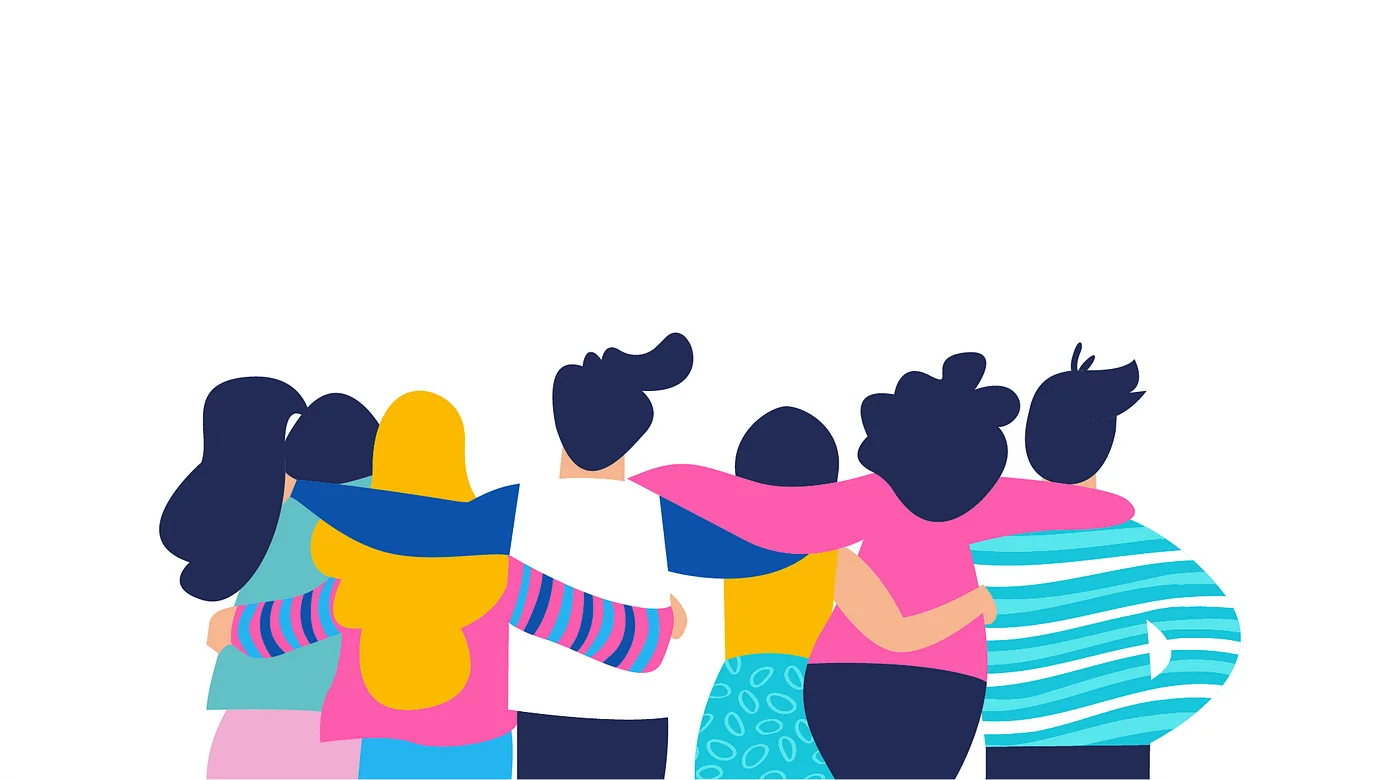 Friends Forever: A Colorful Animation of Friendship and Unity