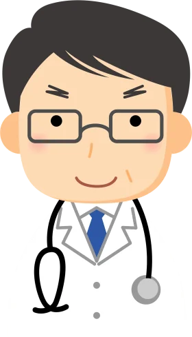 Professional Medical Practitioner Cartoon Clipart Illustration in Soft Palette