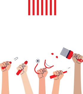 Unity and Strength: Labor Day Celebration Clipart Showcasing Workers' Solidarity