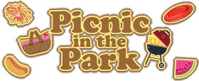 Delightful Picnic in the Park Themed Scrapbooking Clipart Collection