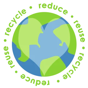 Earth Day Environmental Conservation Recycling Ecology Clipart Design