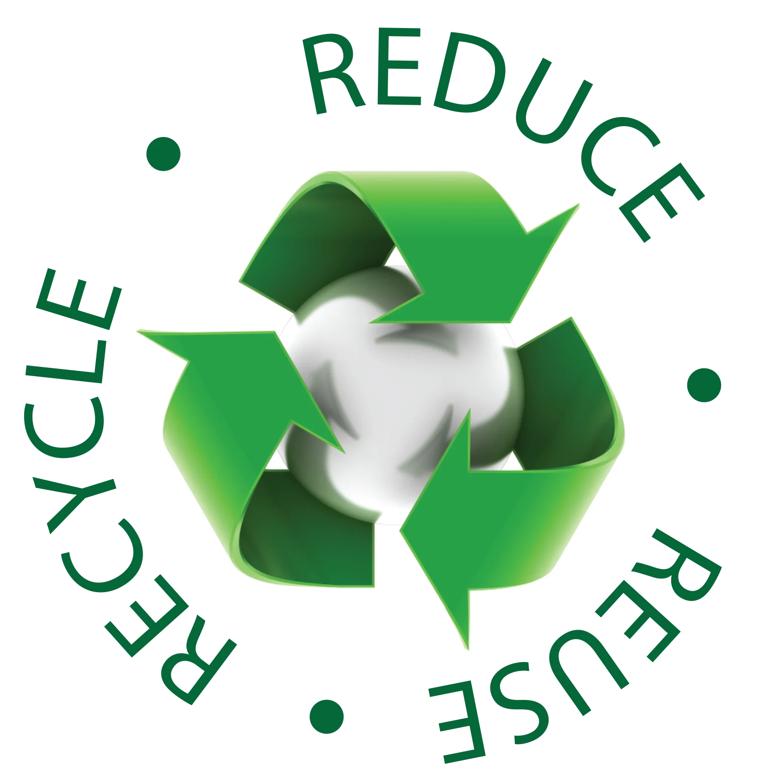 Eco-Friendly Recycling Symbol Clipart Illustrating Sustainable Environmental Practices