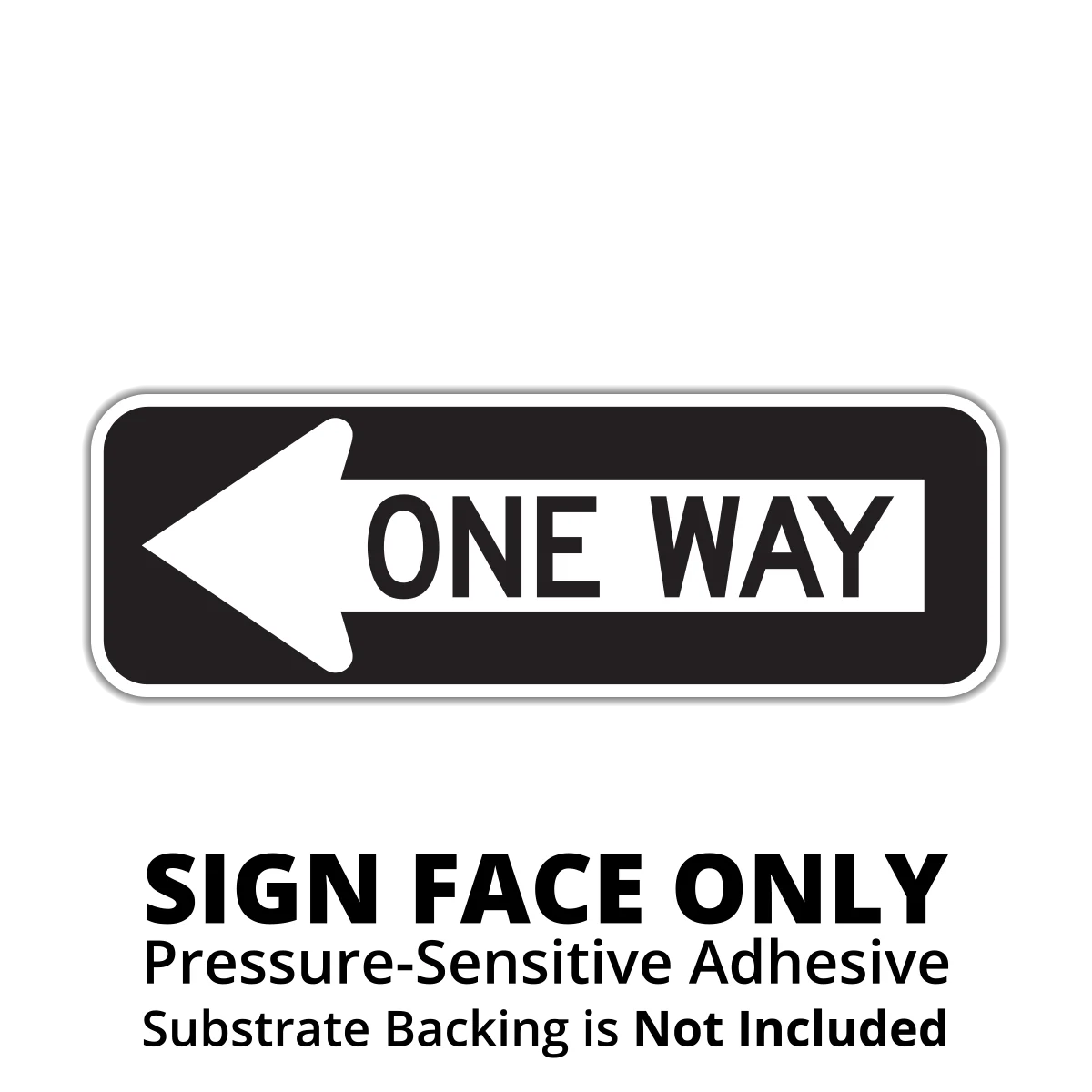 One Way Street Sign Clipart - Directional Traffic Navigation Symbol