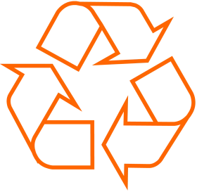 Universal Recycling Symbol Clipart: Circular Arrow Design Representing Sustainability