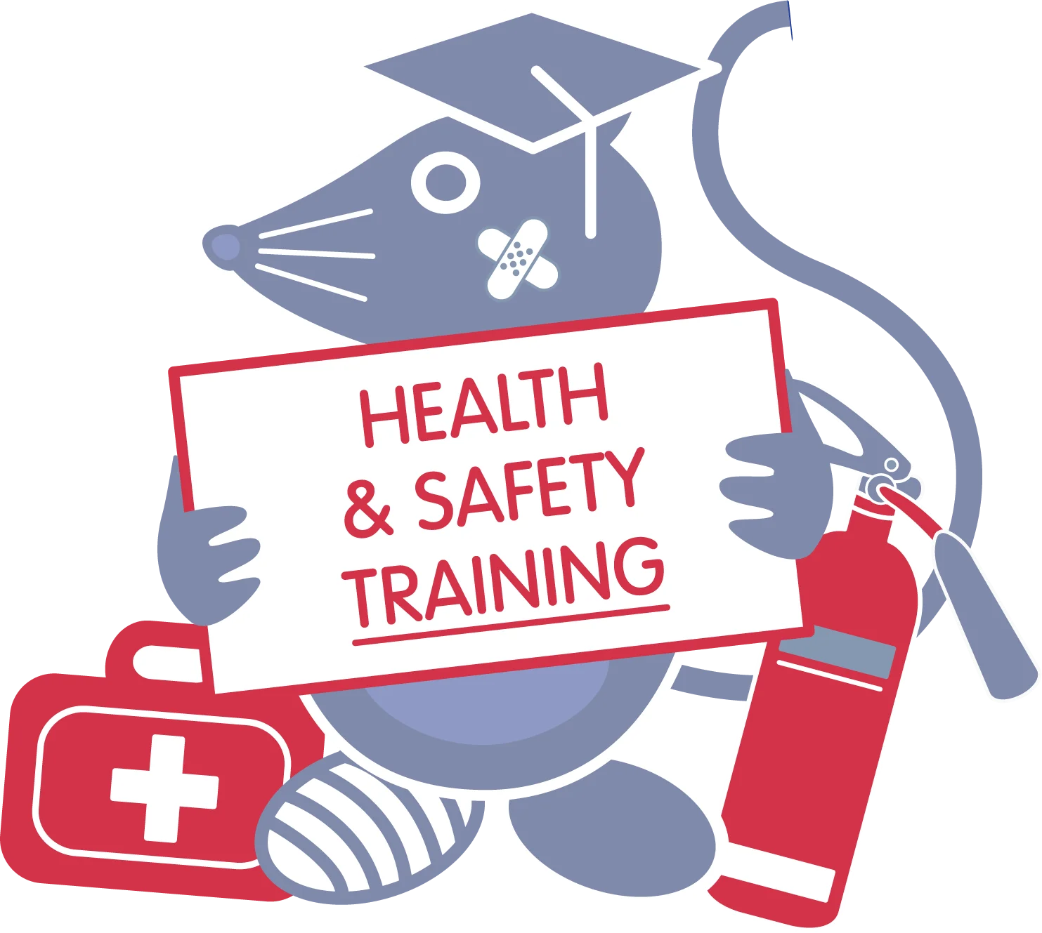 Comprehensive Health and Safety Training Clipart Illustration for Educational Purposes