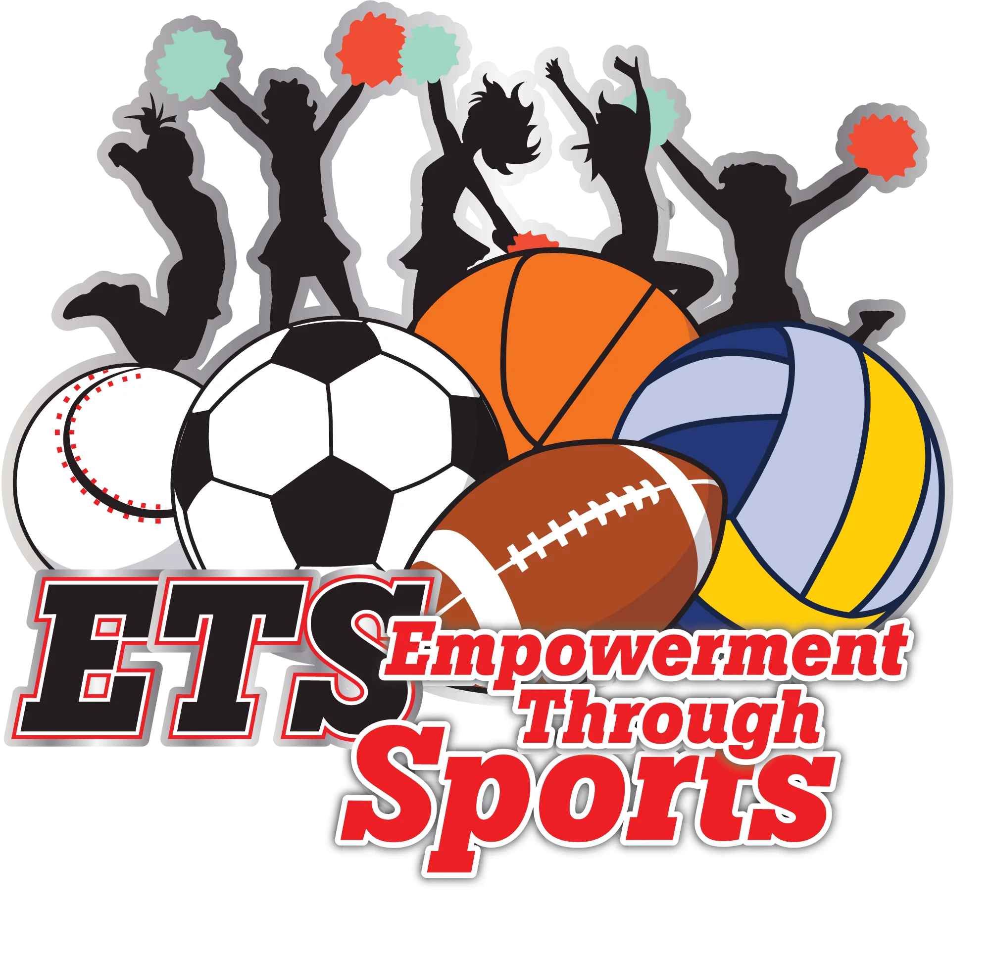 Empowerment Through Sports: Dynamic Multi-Sport Clipart Illustration Celebrating Athletic Diversity