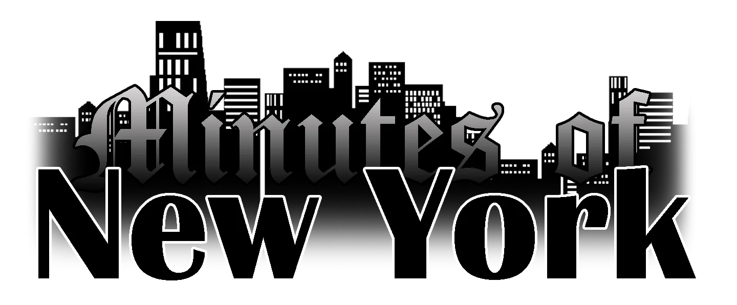 New York City Skyline Silhouette Clipart: Iconic Urban Landscape Graphic Design