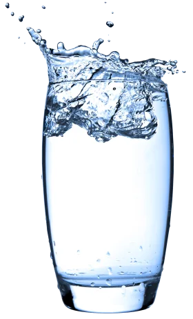 Crystal Clear Water Splash Clipart in Elegant Glass Design