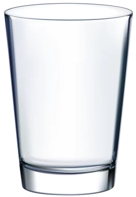 Transparent Empty Classic Glass Clipart Illustration for Design Projects