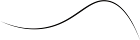Elegant Minimalist Curved Line Clipart with Smooth Flowing Design Aesthetic