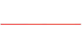 Minimalist Sleek Red Horizontal Line Clipart Design Element