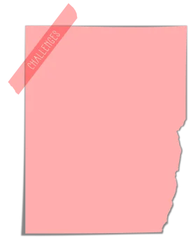 Pastel Pink Sticky Note Clipart with Diagonal Tape Element Design