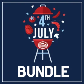 4th of July Celebration Clipart Bundle - Patriotic BBQ Grill Design
