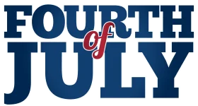 Bold and Patriotic Fourth of July Independence Day Celebration Clipart Design
