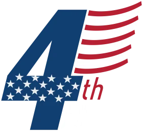 Patriotic 4th of July Independence Day Celebration Clipart Design
