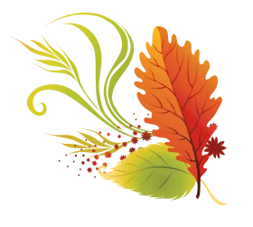 Enchanting Autumn Maple and Oak Leaf Composition Seasonal Clipart Design