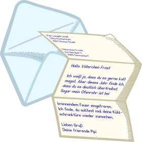 Vintage Envelope and Letter Clipart with Soft Pastel Color Palette
