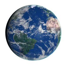 Photorealistic Earth Clipart: A Stunning Satellite View of Our Blue Planet