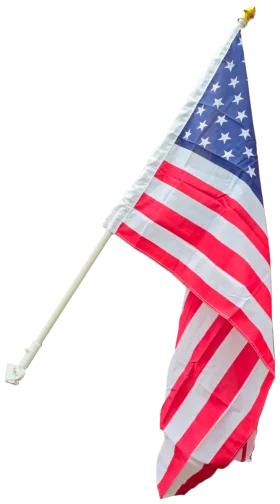 Classic American Flag Clipart: Patriotic Stars and Stripes Symbol of National Pride