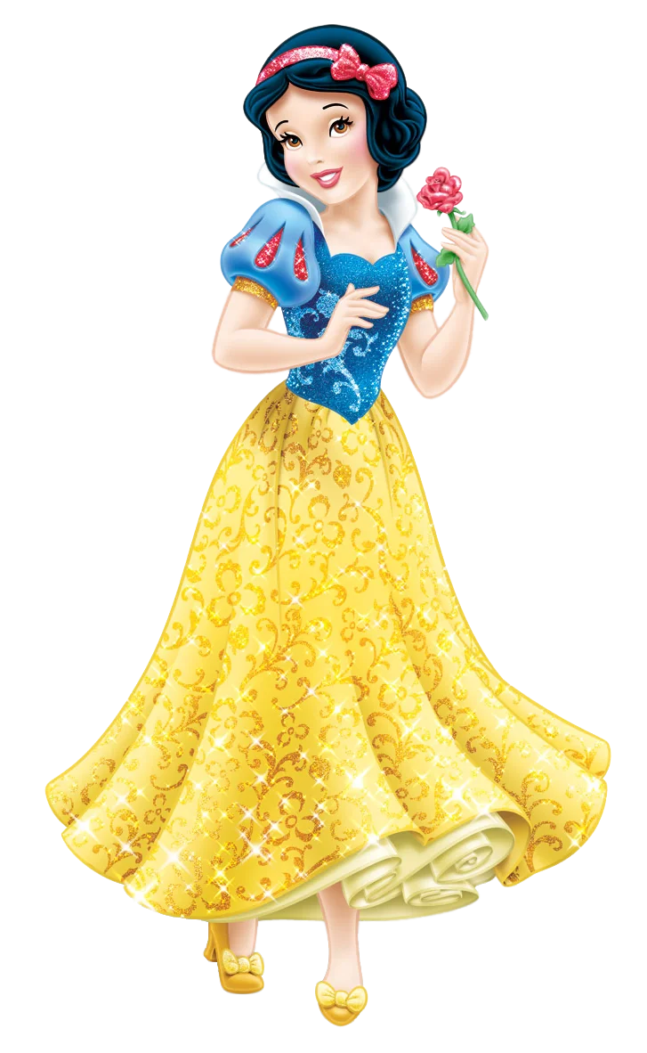 Enchanting Snow White Disney Princess Fairytale Storybook Clipart Design