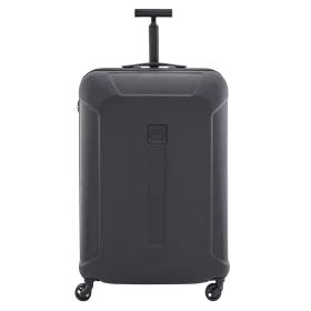 Sleek Hard-Shell Travel Companion Suitcase Clipart with Minimalist Design
