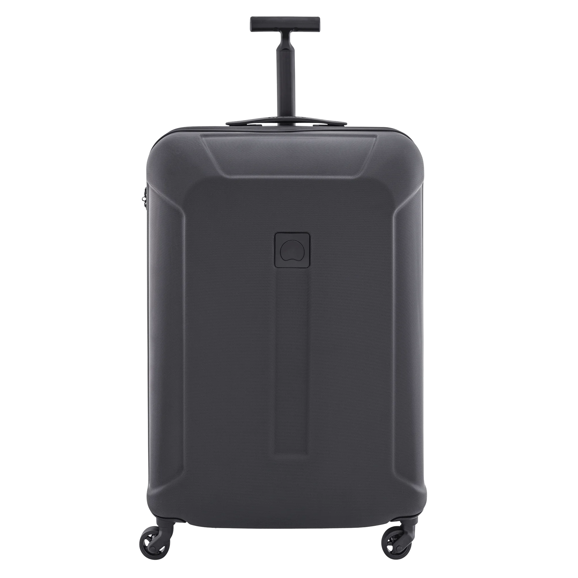 Sleek Hard-Shell Travel Companion Suitcase Clipart with Minimalist Design