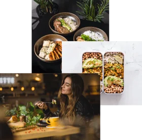 Culinary Moments: A Delightful Mosaic of Food and Dining Clipart Composition