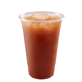 Refreshing Mexican Iced Tea Clipart Illustration with Condensation Droplets