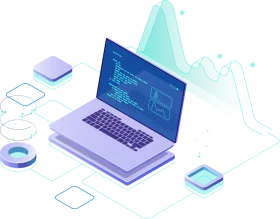 Isometric Software Development and Programming Clipart Illustration