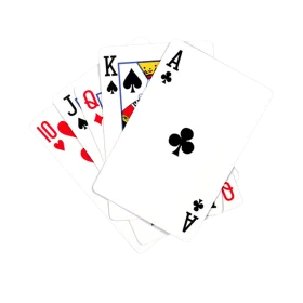 Classic Playing Cards Clipart Spread with Face Cards and Ace Symbols