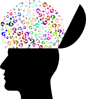 Exploring the Intricate Landscape of Thoughts: A Mental Health Awareness Clipart Illustration