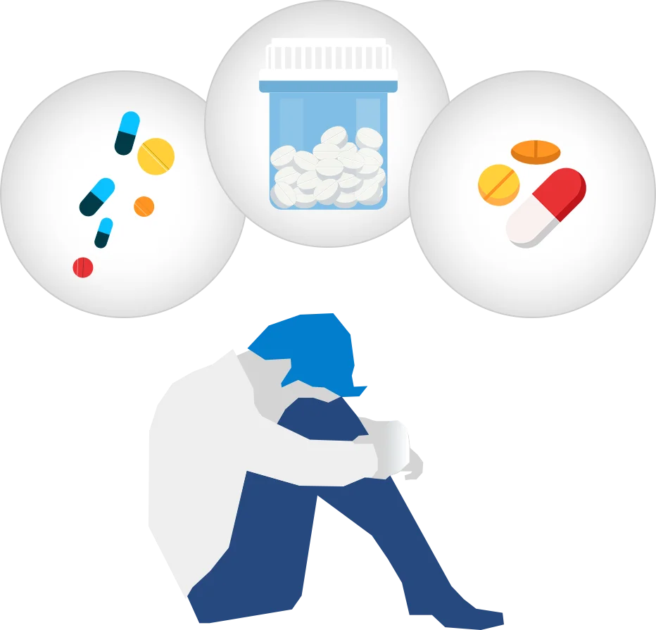 Mental Health Awareness Clipart Illustration: Journey of Emotional Wellness