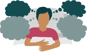 Navigating Inner Turmoil: Emotional Stress and Mental Health Awareness Clipart