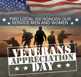 Veterans Appreciation Day Clipart Honoring Local Heroes of Military Service