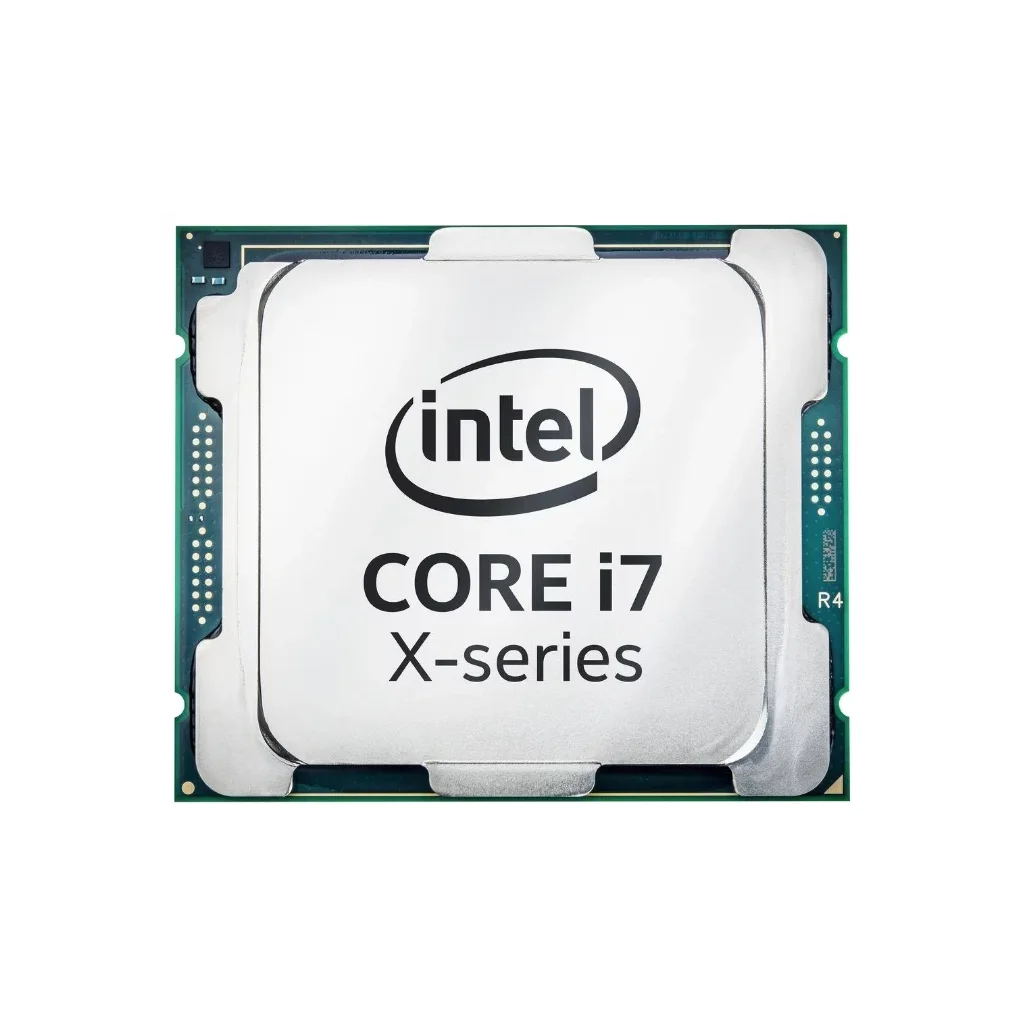 Intel Core i7 X-Series Processor Clipart - High-Performance Computing Chip