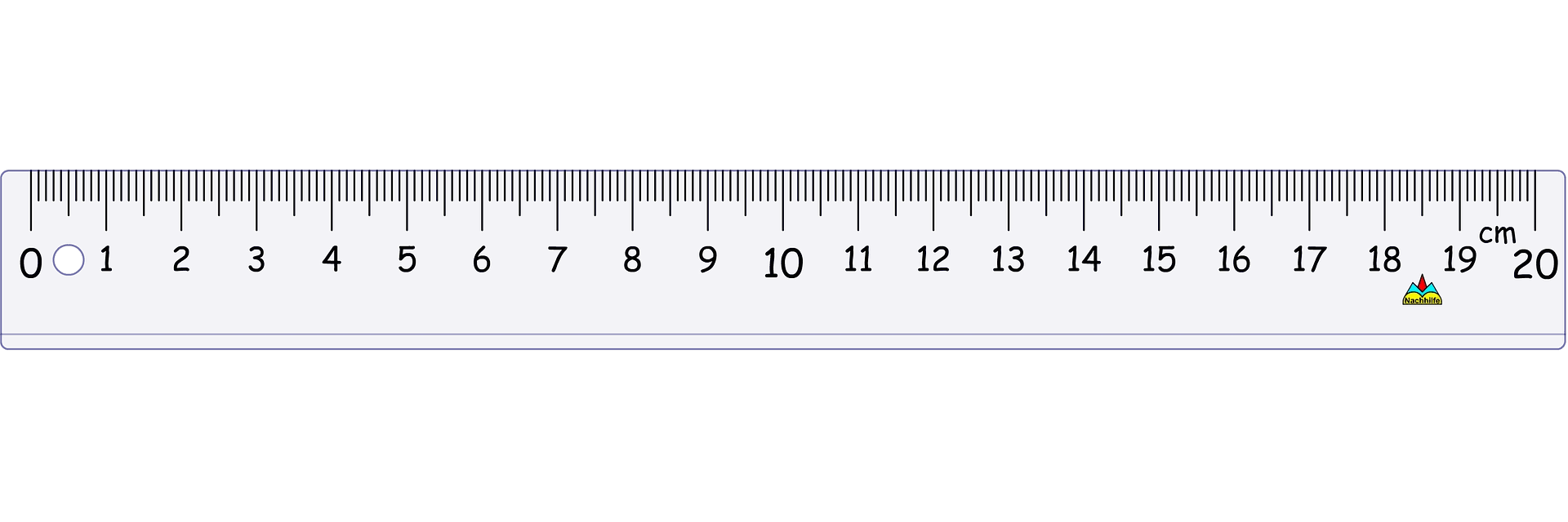 Precise Measurement Tool Clipart: Elegant White and Gray Ruler Graphic Design