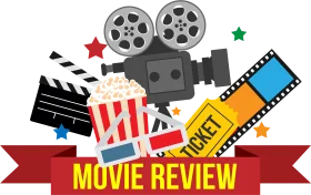 Cinema and Entertainment Artistic Movie Review Clipart Illustration Design