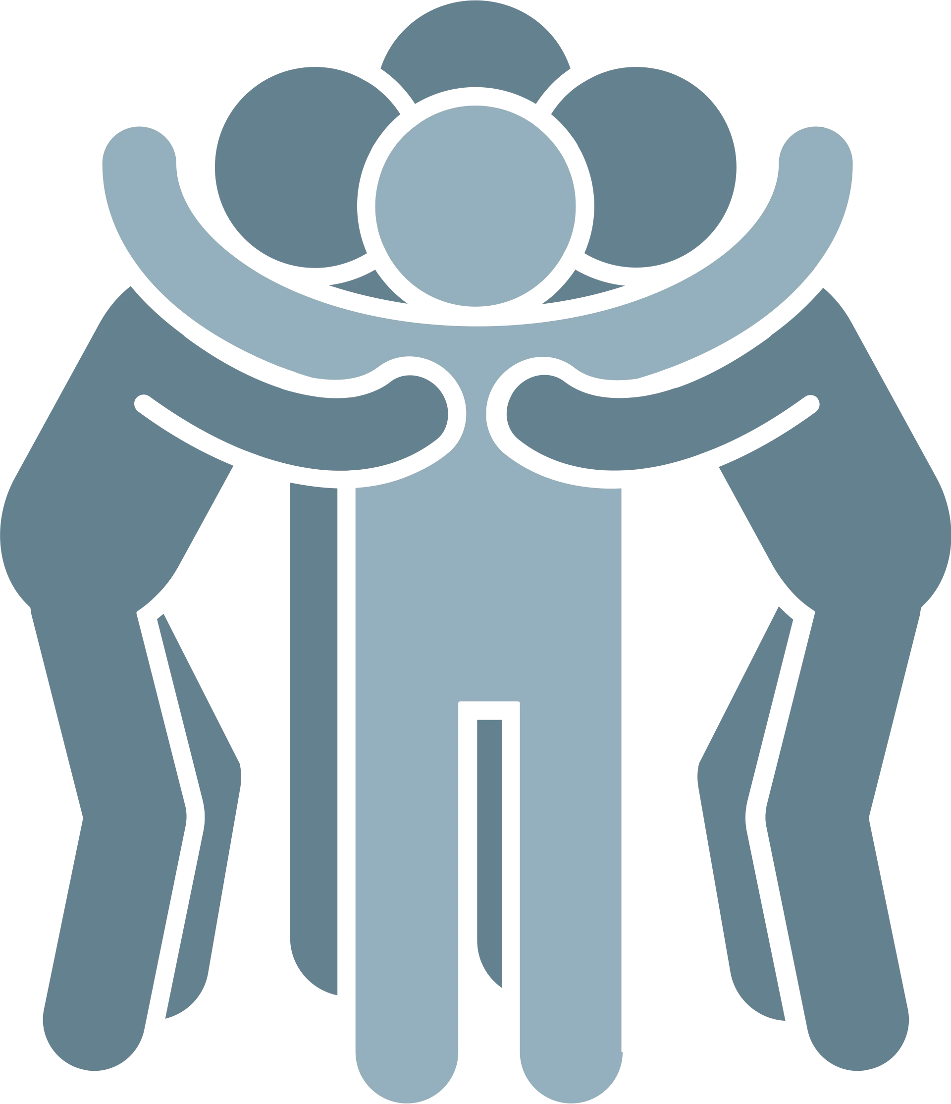 Collaborative Workforce Unity Teamwork Stylized Minimalist Clipart Design