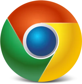 Google Chrome Official Logo Clipart: A Colorful Digital Emblem of Web Browsing