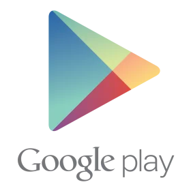 Google Play Store Official Logo Clipart Design with Colorful Geometric Triangle