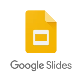 Official Google Slides Clipart Icon - Sleek Presentation Software Graphic Design Symbol