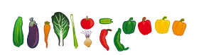 Fresh and Colorful Vegetable Garden Clipart Collection with Organic Produce