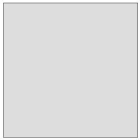 Minimalist Light Gray Square Clipart Graphic Design Element