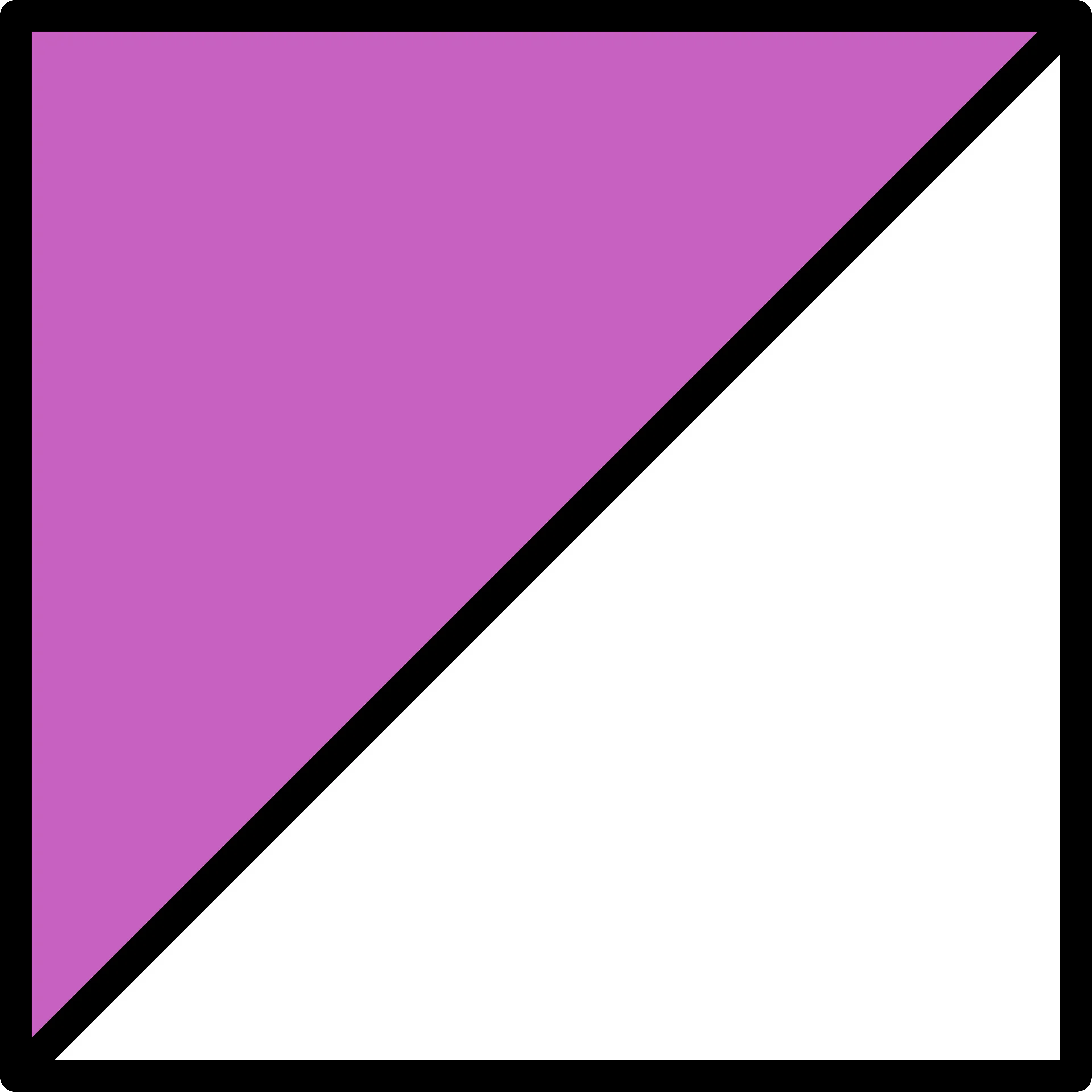 Minimalist Purple and White Geometric Triangle Clipart Design Element