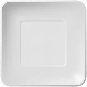Minimalist White Square Clipart with Subtle Dimensional Border Design
