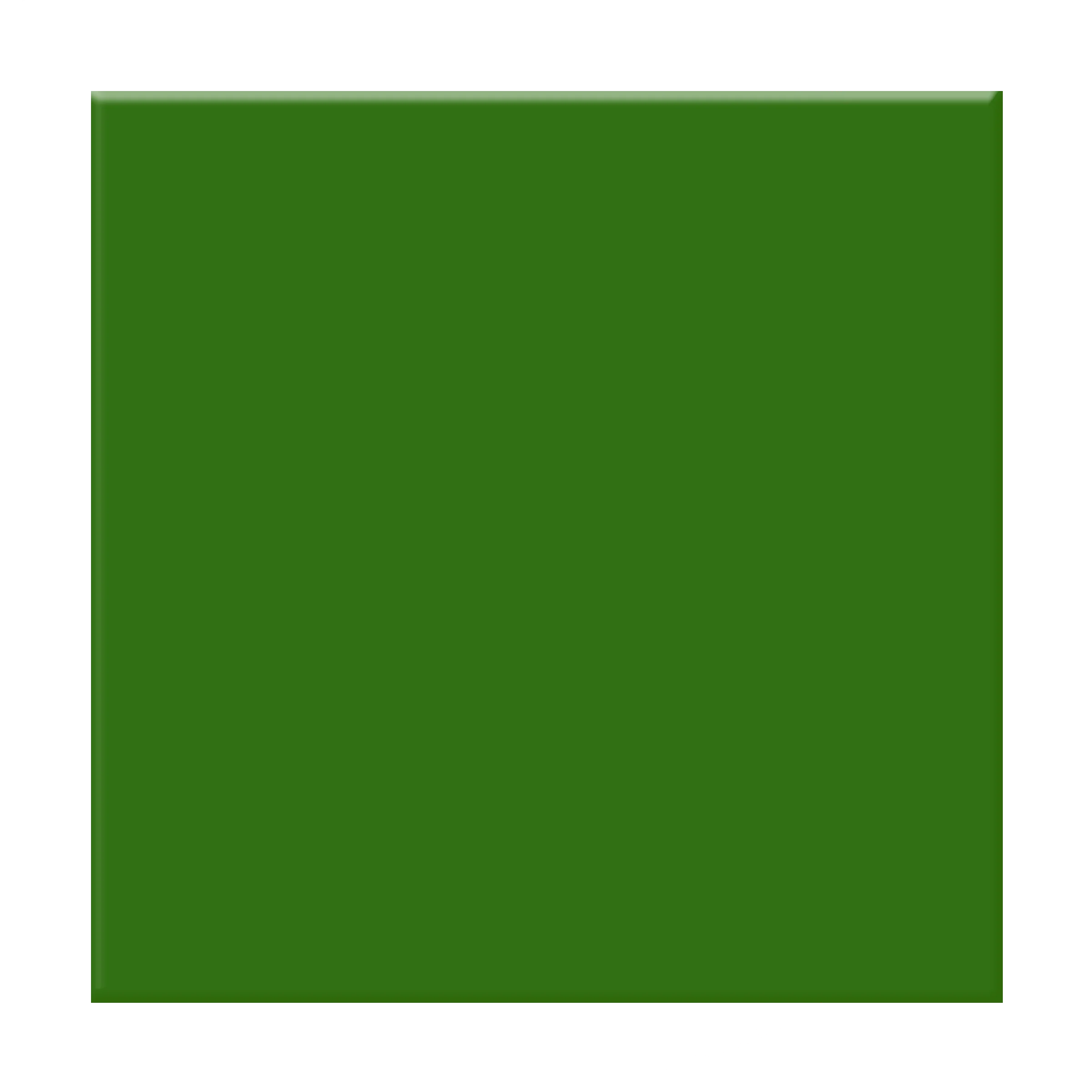 Simple Solid Green Square Clipart Design Element for Digital Graphics