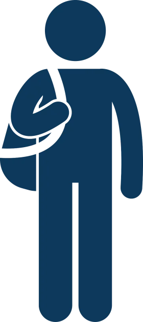 Academic Student Figure Carrying Books Silhouette Minimalist Clipart Design